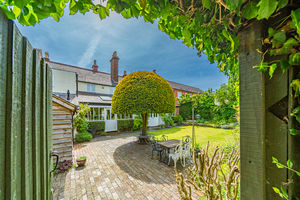 REAR GARDEN WITH GATE- click for photo gallery